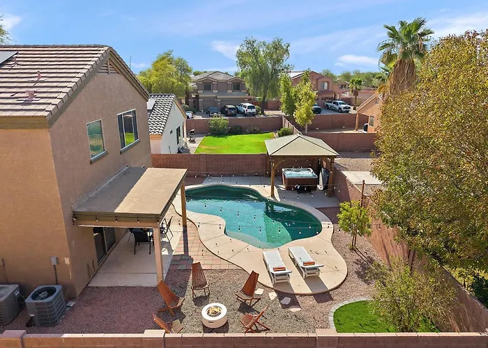 Villa Float Fun Retreat Pool Hot Tub Fire Pit Foosball Pool Table